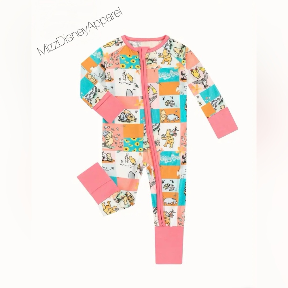 Winnie the Pooh Bamboo baby onesie